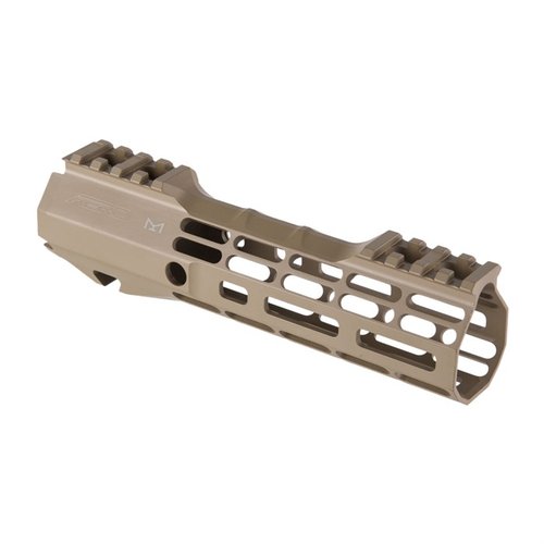 The ATLAS S-ONE handguard offers a lightweight design, durable ATLAS attachment system, M-LOK compatibility, and seamless integration with mil-spec AR-15 uppers.