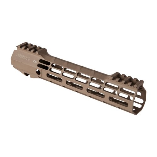 Discover the lightweight ATLAS S-ONE M-LOK Handguard, featuring a durable design, slim profile, and Aero's ATLAS attachment system for enhanced stability.