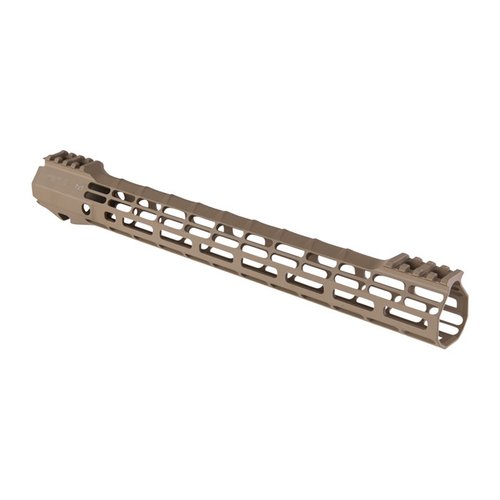 ATLAS S-ONE M-LOK Handguard offers lightweight 6061-T6 Aluminum design, durable ATLAS attachment system, and seamless compatibility with Mil-Spec AR-15 uppers.