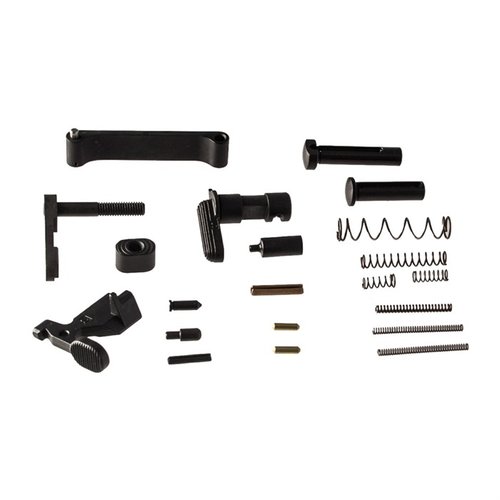 Geissele AR-15 Lower Parts Kit includes 17 mil-spec components for optimal fit, minus trigger and grip, ensuring a custom build without unnecessary costs.