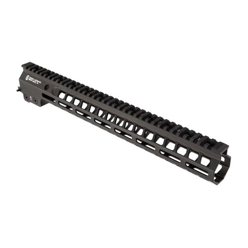 Geissele MK14 Super Modular Rail offers a slim, lightweight design with extensive M-LOK slots and a full-length Picatinny rail for versatile accessory mounting.