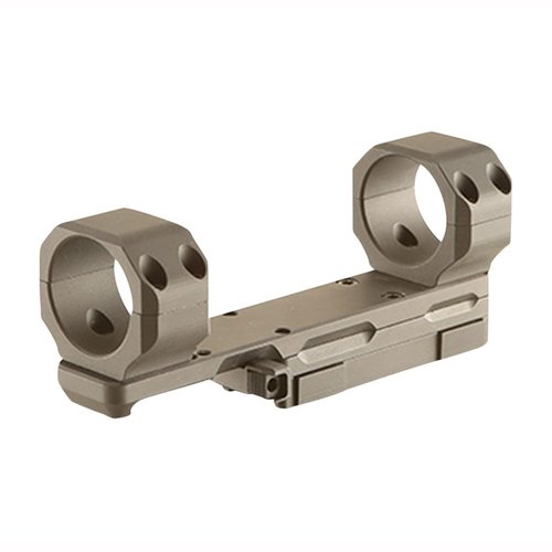 KDG's 30mm Sidelok Modular Optic Mount offers quick one-handed attachment, customizable ring positions, and a secure locking system for versatile use on any Picatinny rail.