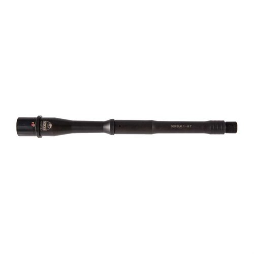 .300 AAC Blackout Gunner Barrel offers exceptional accuracy and lightweight maneuverability, featuring a unique profile and durable QPQ finish for reliable performance.