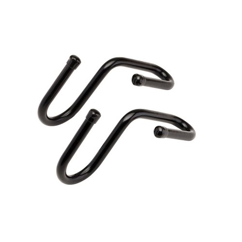 SnapSafe Vehicle Headrest Gun Rack securely holds long guns behind your seats, preventing scratches with its coated wire, and can also store bags and gear.