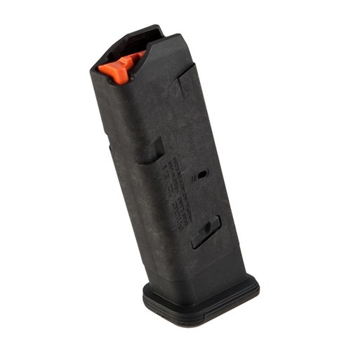 PMAG® GL9® magazine for Glock® 17 offers durable polymer construction, reliable feeding with anti-tilt follower, and easy disassembly with a pushbutton release.