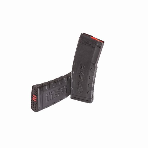 Sturdy and reliable 10 round AR-15 magazine made from advanced polymer, featuring anti-tilt follower and durable stainless steel spring, ideal for limited capacity states.