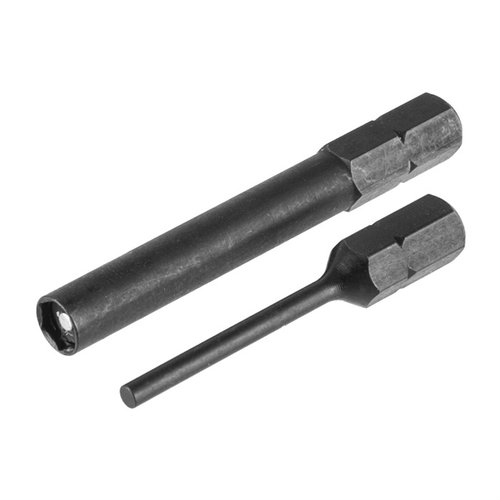 The Fix-It Sticks Glock® Front Sight Bit & Pin Punch Combo Pack offers durable, easy disassembly with a 3/32