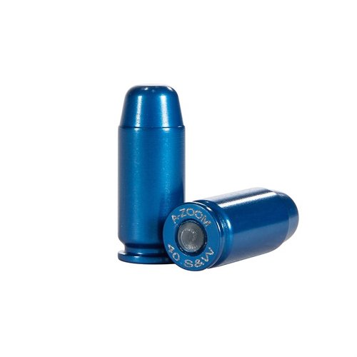 A-Zoom Snap Caps Blue Value Packs offer durable aluminum construction, precision CNC machining, and over 3000 dry fires for safe training and function testing.