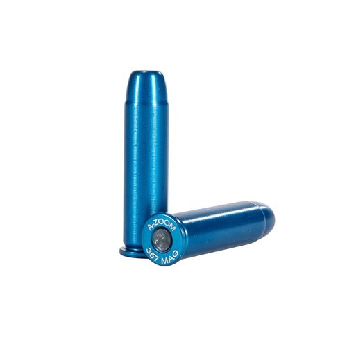 A-Zoom Snap Caps Blue 12PK offers durable aluminum construction, precision CNC machining, and lasts over 30 times longer than plastic caps for safe training.