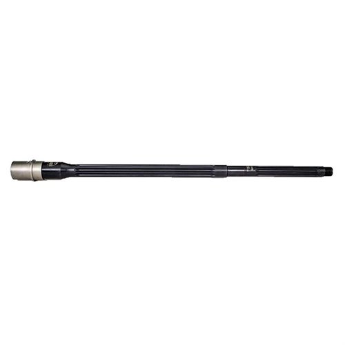 Faxon AR 308 Heavy Fluted Match Barrel offers precision shooting with lightweight design, enhanced cooling, and durable nitride finish for .308 rifles.