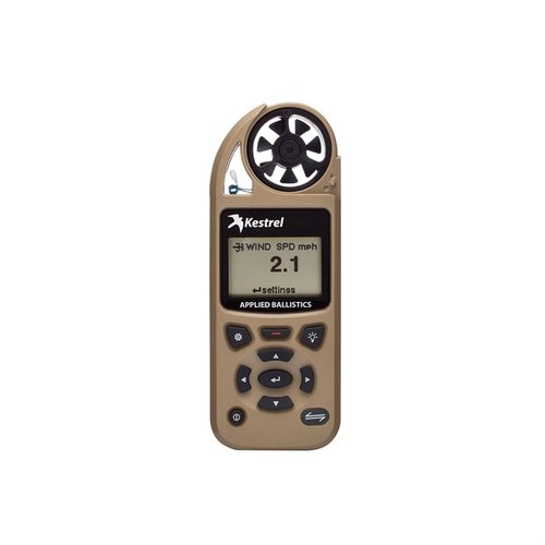 Kestrel 5700 Elite: palm-sized ballistic meter with 225+ BCs, Bluetooth link, intuitive interface, night vision mode, and precise trajectory calculations.