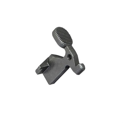 Luth-AR AR-15 Bolt Catch is a reliable factory replacement, designed for standard AR-15 rifles, ensuring smooth operation and durability for your firearm.