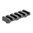 Nízkoprofilová lišta Picatinny Arisaka Defense s 5 sloty pro KeyMod. Minimalistický design, pouze 0,277 palce výška. Vyrobeno z hliníku. Černá barva. 🛠️🔫 Naučte se více!