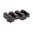 Nízkoprofilová lišta Picatinny Arisaka Defense s minimalistickým designem pro KeyMod. Vyrobeno z hliníku, černá barva. Perfektní pro montáž příslušenství. 🛠️🔩 Klikněte a zjistěte více!