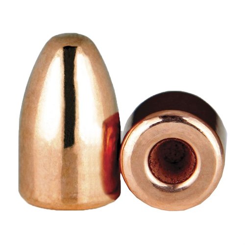 Berry's Superior Thick Plated 9mm Bullets offer enhanced accuracy, higher velocities up to 1500fps, and are lead-free, making them a cost-effective choice for shooters.