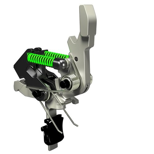 Hipertouch® triggers offer a smooth, light pull with adjustable weights, faster reset, and 35% more hammer energy for improved accuracy and control.