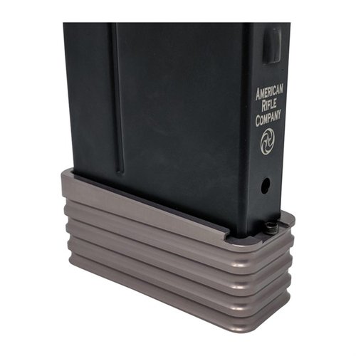 Area 419 AICS, ARC Magazine Extension offers a perfect fit for smooth feeding, adds grip for quick changes, and increases capacity by up to 5 rounds.