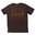 BROWNELLS FINE COTTON AR-15 TIMELINE T-SHIRT LARGE BROWN