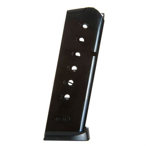 ACT-Mag for 1911 offers reliable performance with durable steel construction, available in 7, 8, or 14 round options for Remington and Rock Island Armory.