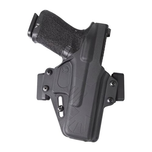 Raven Concealment Systems Perun Holster offers modular design, high concealment, ambidextrous use, and compatibility with red-dot optics for Glock 19.