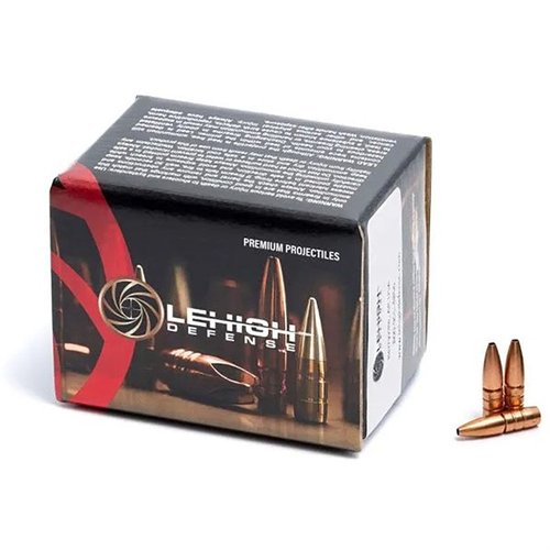 LeHigh's 22 Caliber Controlled Chaos bullets deliver exceptional accuracy, extensive wound channels, and no lead design for effective, eco-friendly performance.