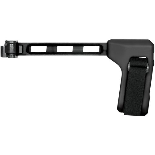 FS1913 Folding Picatinny Pistol Brace offers a low-profile, left side-folding design with quick deployment, solid lock-up, and lightweight aluminum construction.