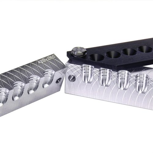 Lee Precision's 6 cavity rifle bullet mold for 22 caliber (0.225