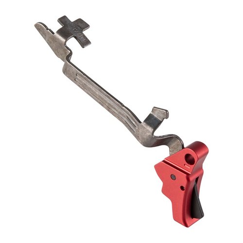 Apex Action Enhancement Trigger Kit for Glock® Gen5 offers a smoother, lighter pull, reduced over-travel, and a robust aluminum design for enhanced performance.