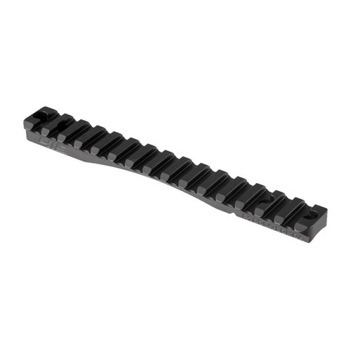 Precision-machined from 7075 Aluminum, this 20 MOA Full Slot Scope Rail offers a solid fit, seamless ejection port cut, and compatibility with various mounts.