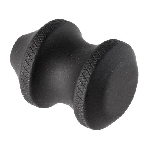 Area 419's 419 BOLT KNOB features a finger groove for quick manipulation, made from durable 6061-T6 aluminum, ensuring a secure grip for precision shooting.