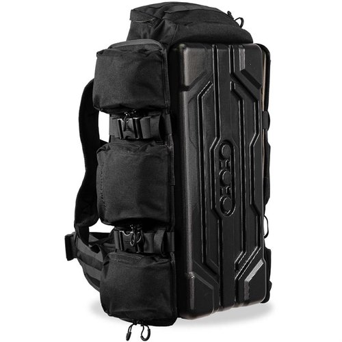 Eberlestock UpRanger Pack offers quick access to gear, customizable layout, and durable polycarbonate design, perfect for efficient shooting sessions.