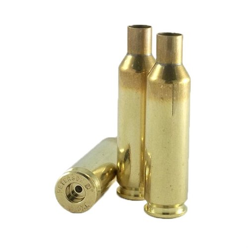 Peterson 6XC Brass casings offer CIP specifications, reduced internal volume for precise loads, and optimal performance around the 2900 FPS accuracy node.