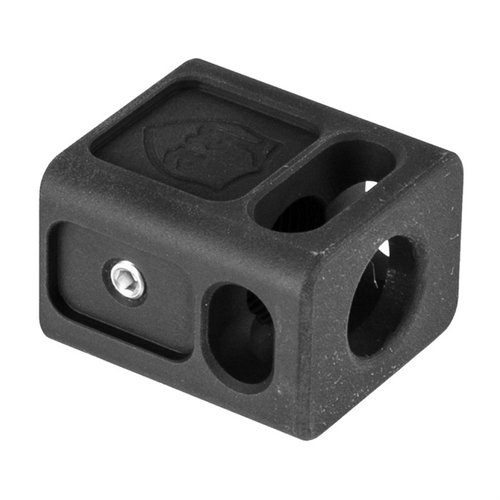 KE Arms Carry Comp reduces muzzle flip by 40%, enhances control and accuracy for your 9mm Glock®, and features a lightweight, low-profile design.