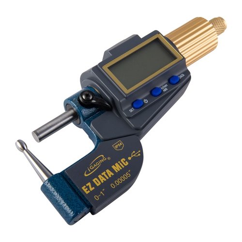 iGaging EZ Data Tube Micrometer offers precise 0.0015