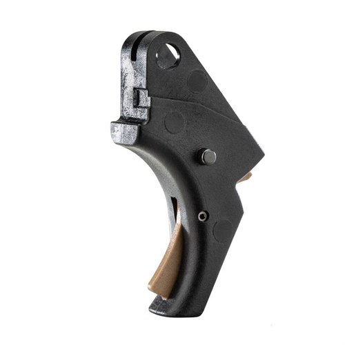 Vylepšete svůj M&P spoušť s Apex Tactical Polymer Action Enhancement Trigger, který zkracuje předcestování o 20 % a přetah o 10 % pro lepší výkon.