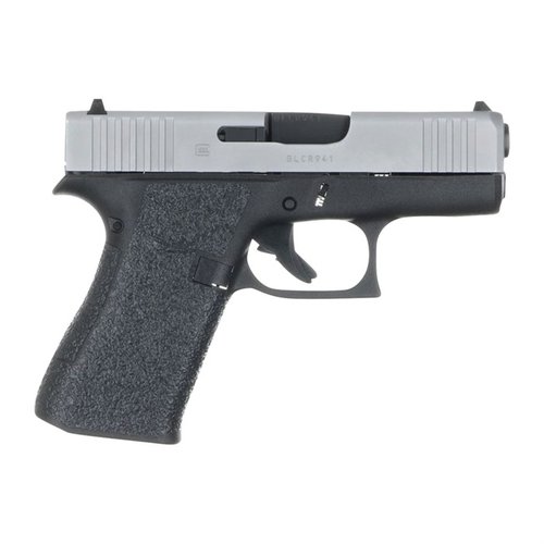 TALON Grips for Glock 43X/48 provide full coverage for superior control, featuring a GLOCK cutout and relief cuts for enhanced grip comfort.
