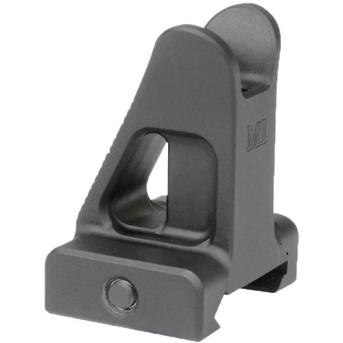 Midwest Industries AR-15 Combat Fixed Front Sight combines classic A2 look with durable 6061-T6 aluminum, 1.5 MOA adjustments, and mil-spec height for precision.
