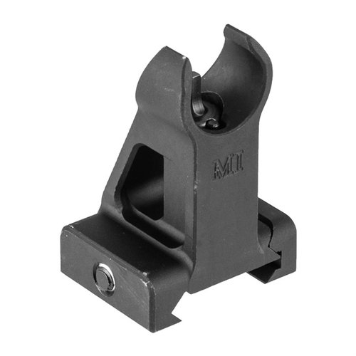 AR-15 COMBAT FIXED FRONT SIGHT offers Mil-Spec height, HK-style picture, standard A2 post compatibility, lightweight T6 aluminum, and precise 1.5 MOA adjustments.