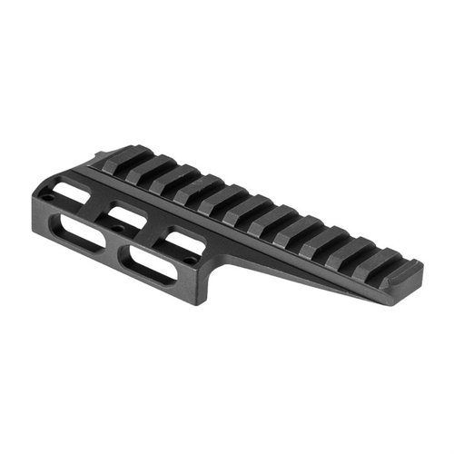 Upgrade your KRG chassis with the NIGHT VISION MOUNT CAP KIT for secure top rail mounting of night vision devices, complete with NVMC, spacers, and screws.