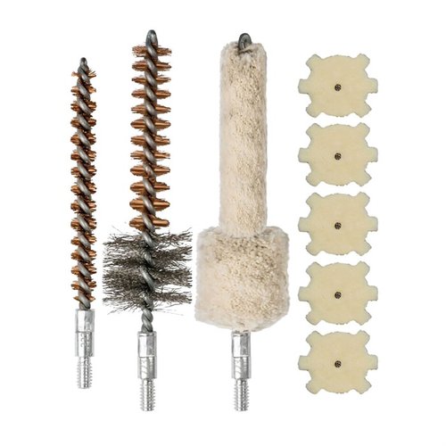 Udržujte svůj AR15 čistý s Real Avid AR15 Brush Combo, který obsahuje kartáč a mop pro star chamber, a .223/5.56mm kartáč pro odstranění karbonu.