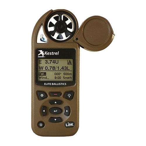 5700 Elite Meter offers precise ballistic calculations, Bluetooth connectivity, and measures 15 environmental parameters—all in a compact, user-friendly design.