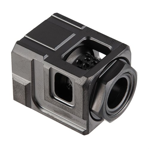 Získejte Qube kompenzátor pro Glock, který se snadno montuje bez šroubů, snižuje zpětný ráz a zajišťuje stabilitu při střelbě.