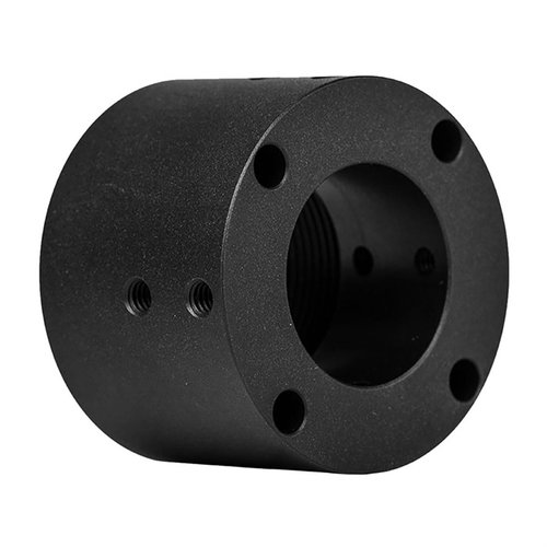 Aero Precision's AR-15 BAR Barrel Nut, made from 7075-T6 aluminum, ensures secure attachment of Enhanced handguards on mil-spec receivers, weighing just 2.24 oz.