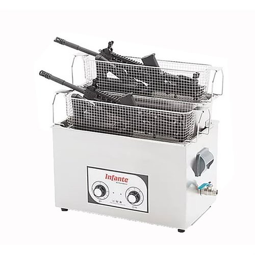 S9 Ultrasonic system cleans pistols, sub guns, & rifle parts up to 19