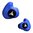 🎧 Ušní zátky Decibullz na míru v modré barvě se snadno formují a poskytují vynikající izolaci proti hluku. Přetvarovatelné, s NRR 31. Ideální pro střelecké sporty a DIY projekty! 🛠️ Naučte se více.