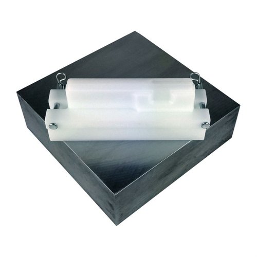 Obsidian Arms AR-15 upper receiver vise block is made from HDPE, ensuring secure hold without damage, fits all standard AR-15 receivers, and includes locking pins.