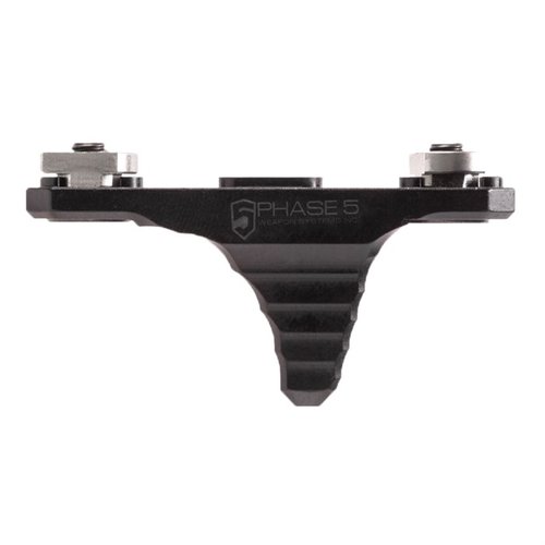 Phase 5 Mini Hand Stop offers a lightweight, durable grip for your M-LOK rail system, enhancing shooting stability with versatile mounting options.