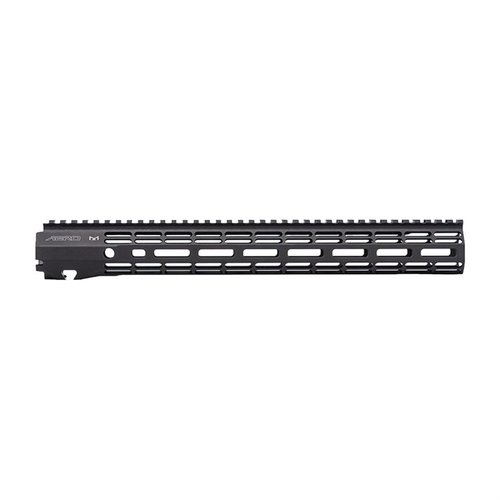 ATLAS R-ONE M-LOK handguards offer lightweight design, durable ATLAS attachment system, full top picatinny rail, and compatibility with mil-spec AR-15 uppers.