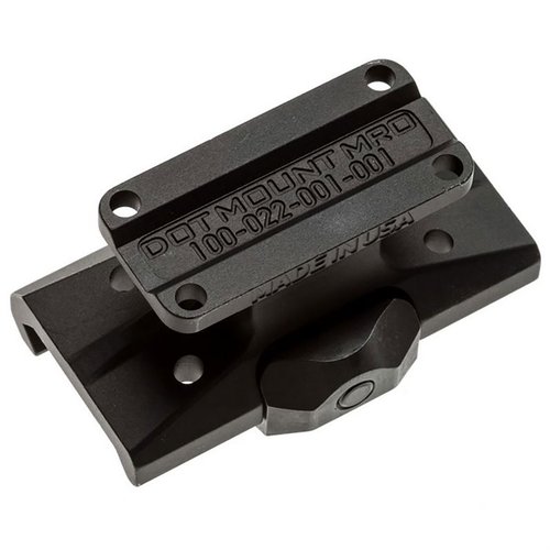 Reptilia's MRO DOT Mount offers a robust 7075-T6 aluminum build, lower 1/3 co-witness for AR-15 sights, and a snag-free design for reliable performance.