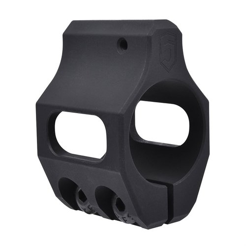 Replace your front sight with this low profile gas block, compatible with 0.750